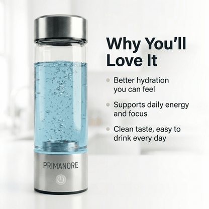 Primanore Hydrogen Water Bottle